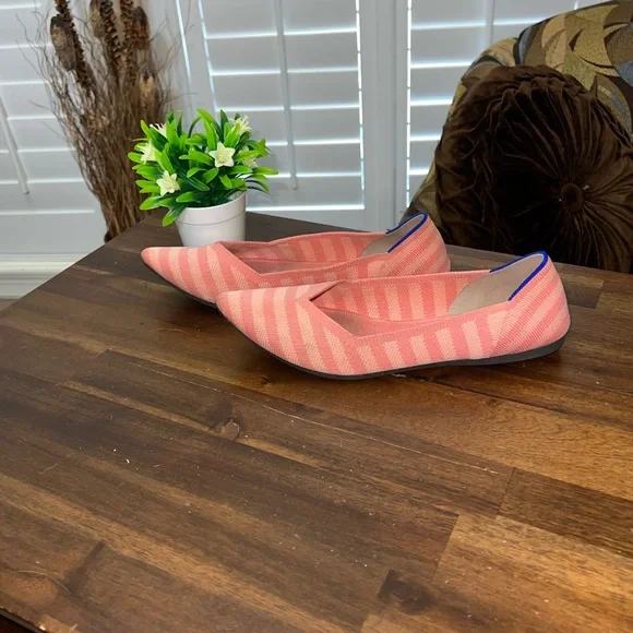 Rothy’s Macaron Stripe Point Limited Edition Retired - Picture 6 of 12